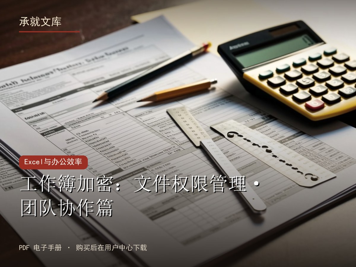 工作簿加密：文件权限管理·团队协作篇