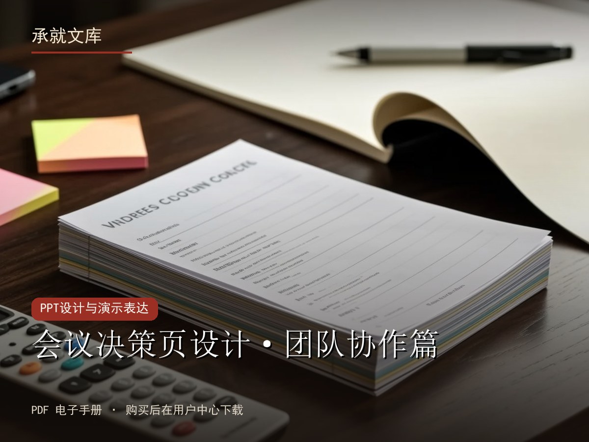 会议决策页设计·团队协作篇