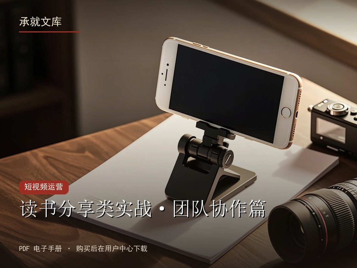 读书分享类实战·团队协作篇