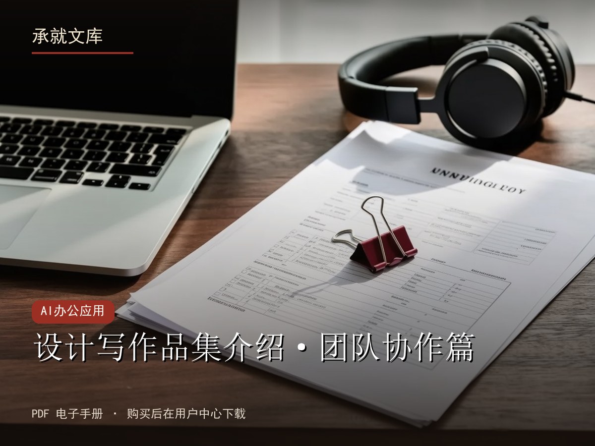 设计写作品集介绍·团队协作篇