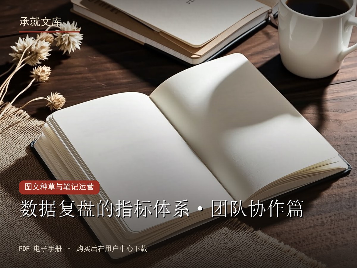 数据复盘的指标体系·团队协作篇