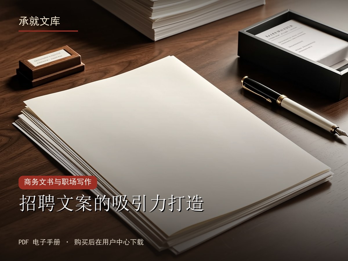 招聘文案的吸引力打造