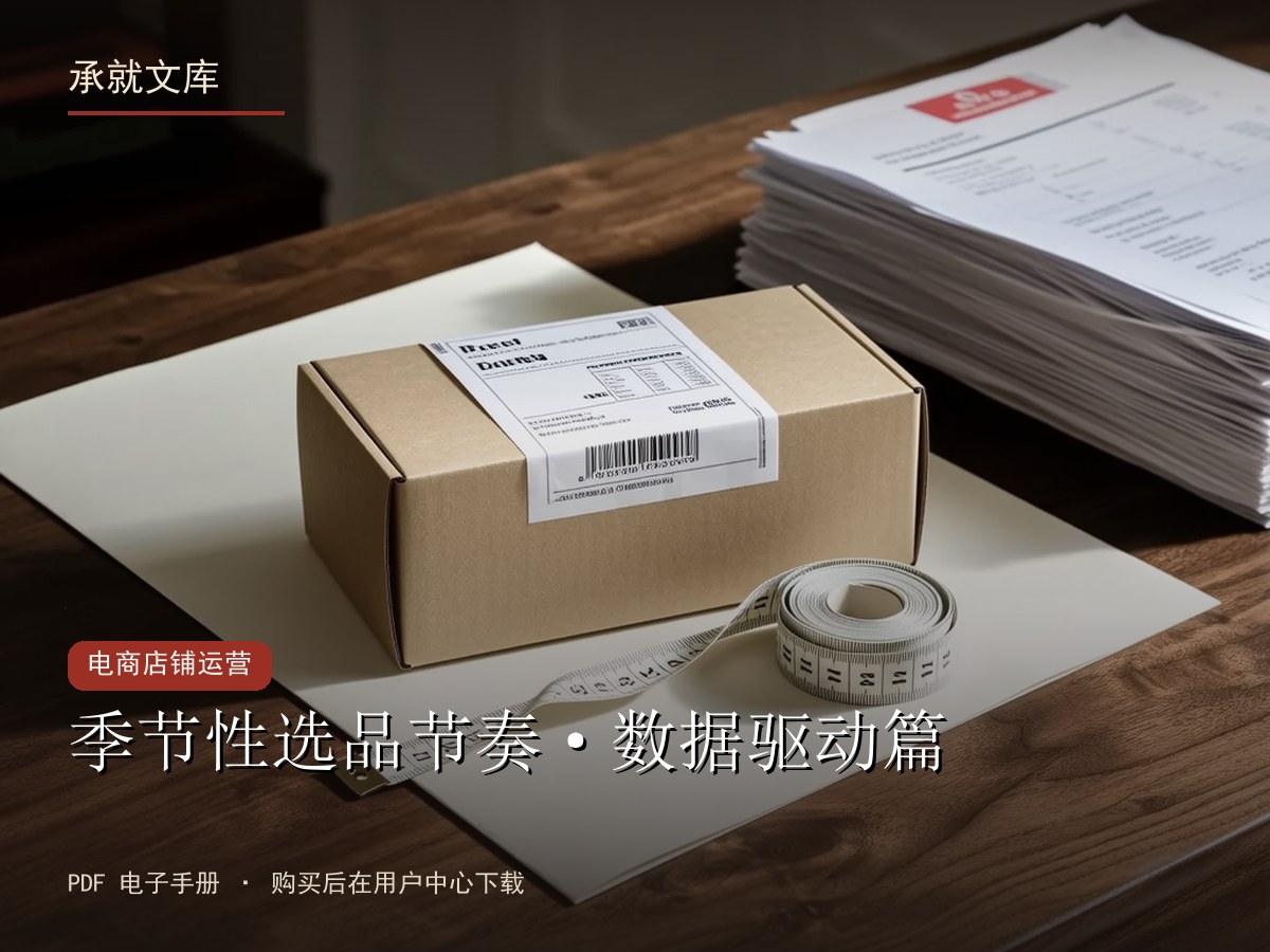 季节性选品节奏·数据驱动篇