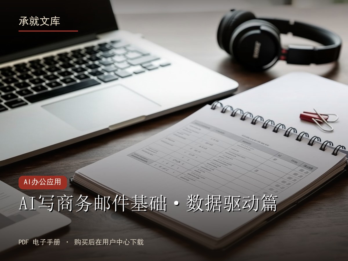 AI写商务邮件基础·数据驱动篇