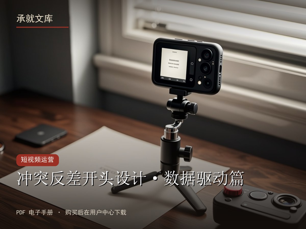 冲突反差开头设计·数据驱动篇