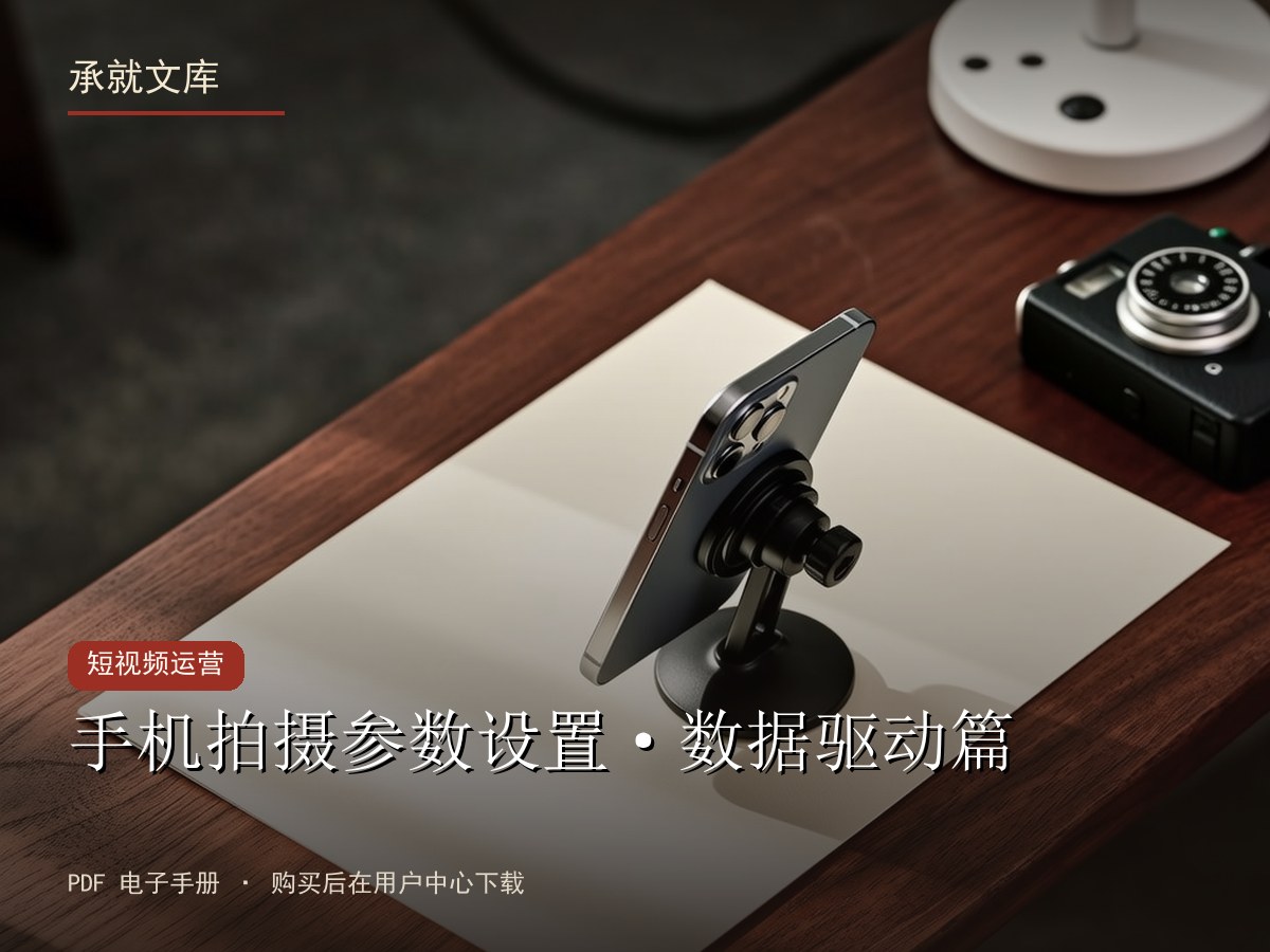 手机拍摄参数设置·数据驱动篇
