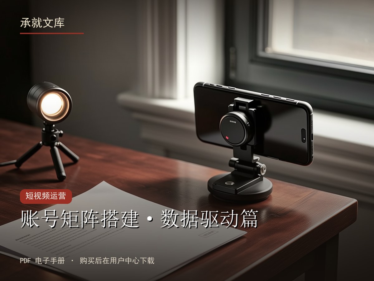 账号矩阵搭建·数据驱动篇