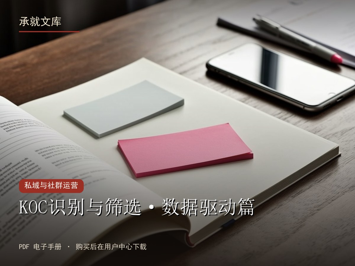 KOC识别与筛选·数据驱动篇