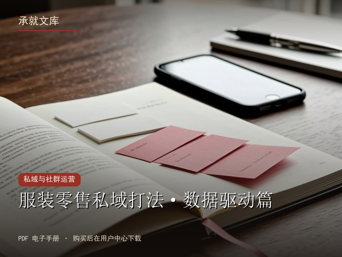 服装零售私域打法·数据驱动篇