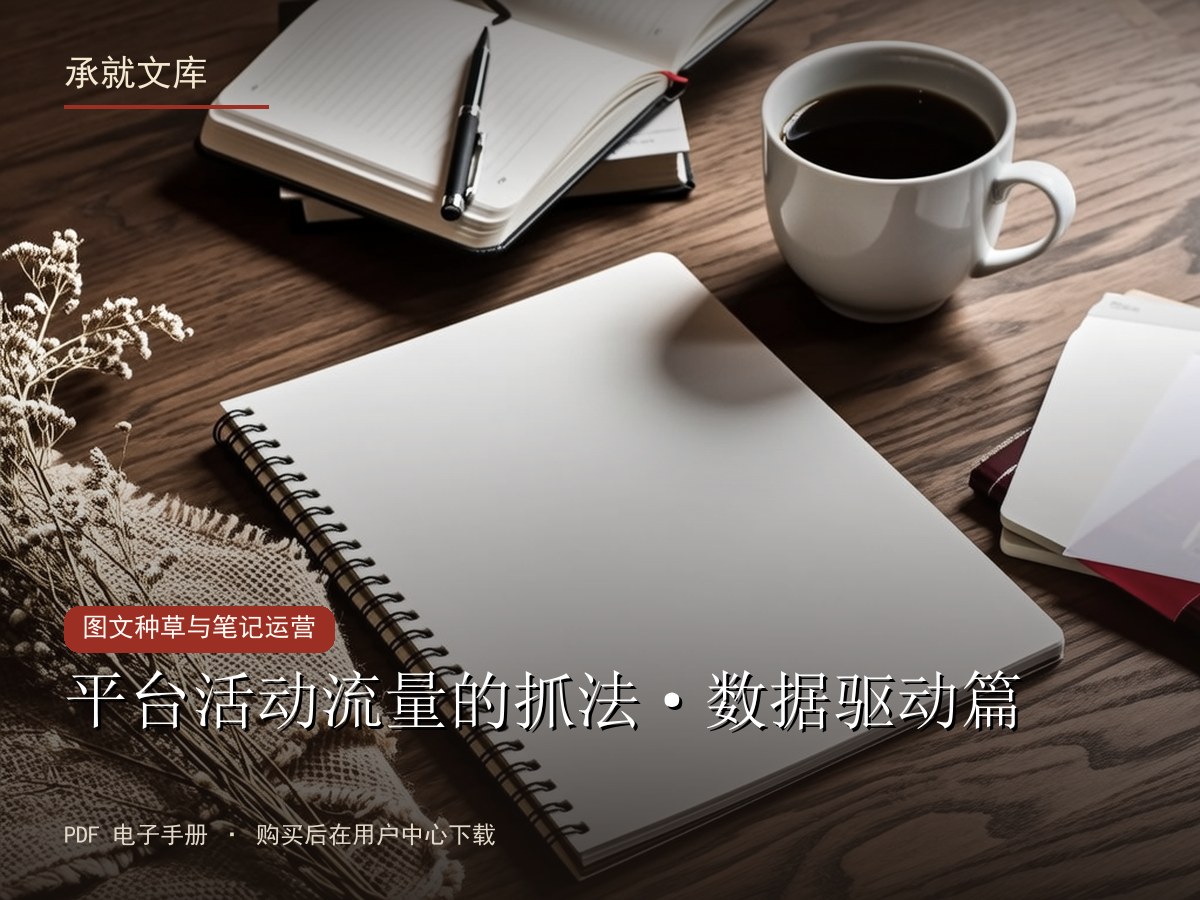 平台活动流量的抓法·数据驱动篇