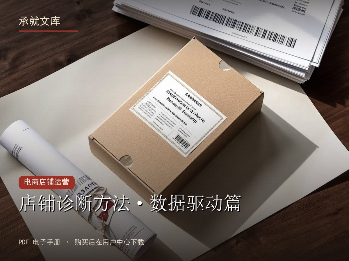 店铺诊断方法·数据驱动篇