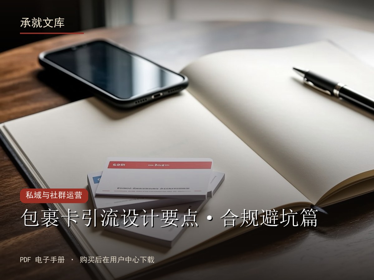 包裹卡引流设计要点·合规避坑篇