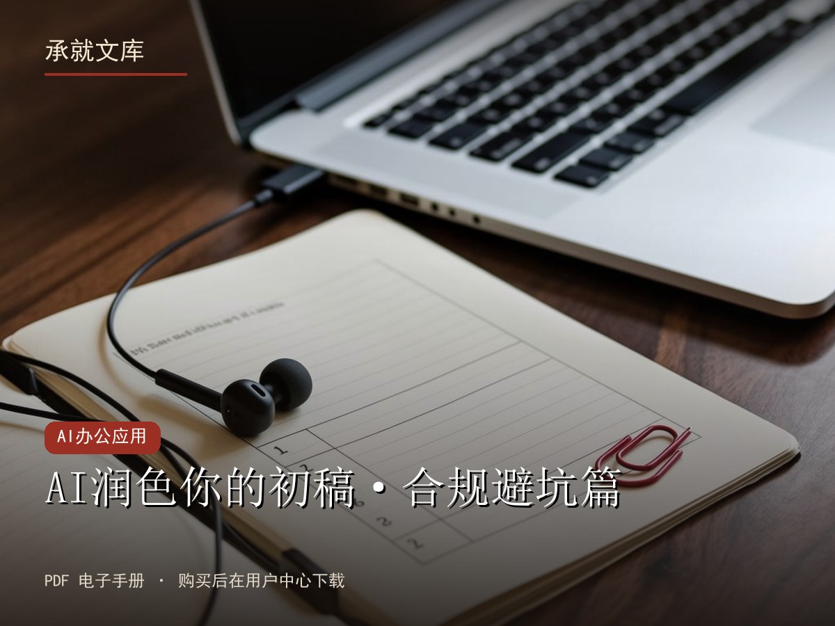 AI润色你的初稿·合规避坑篇