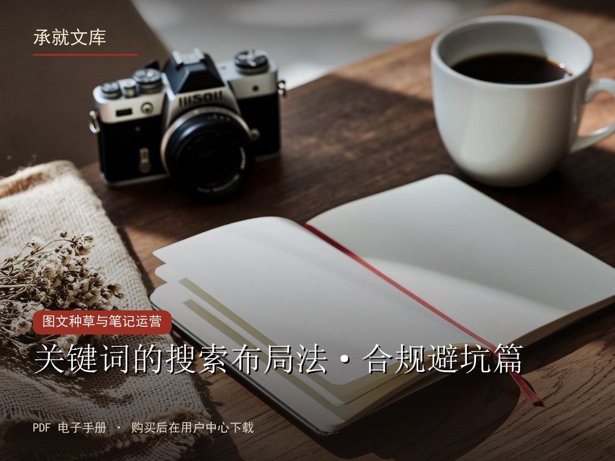 关键词的搜索布局法·合规避坑篇
