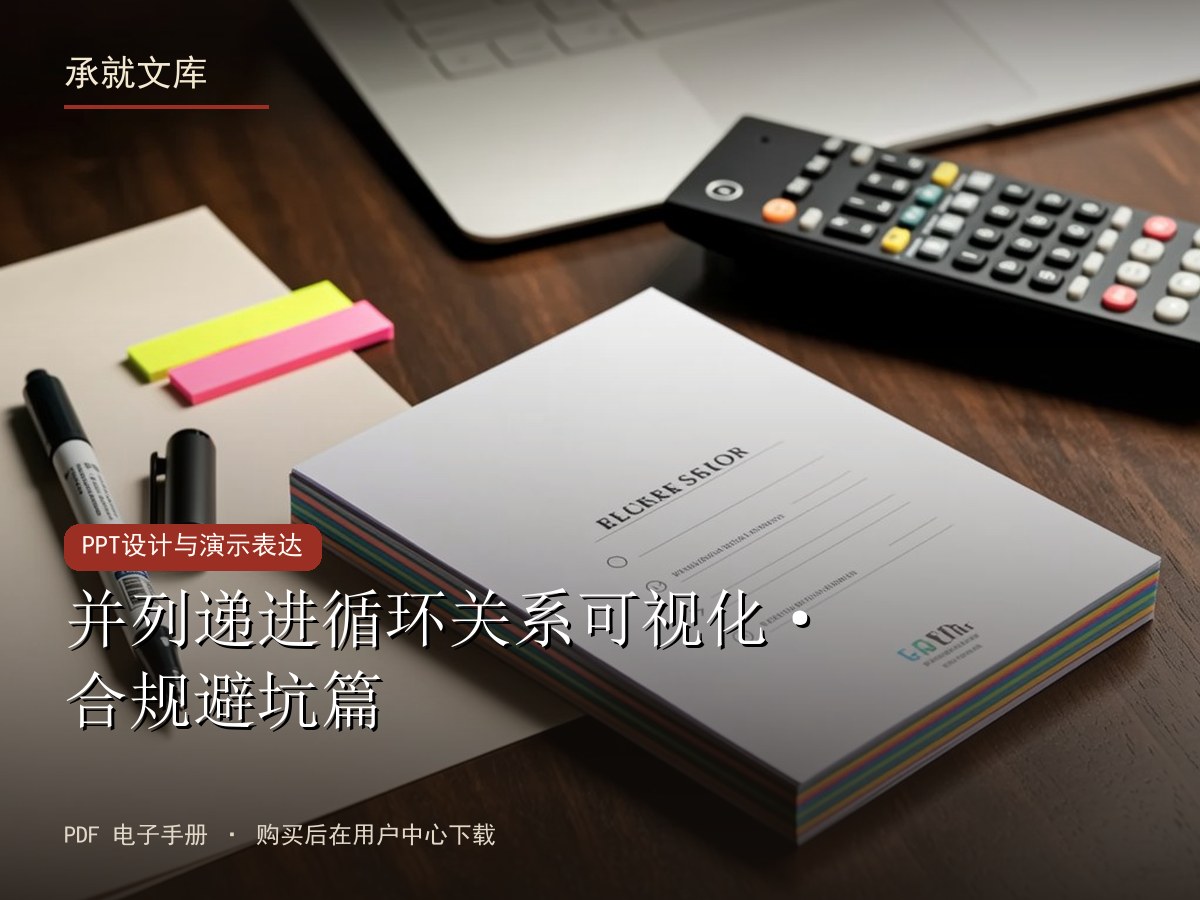 并列递进循环关系可视化·合规避坑篇