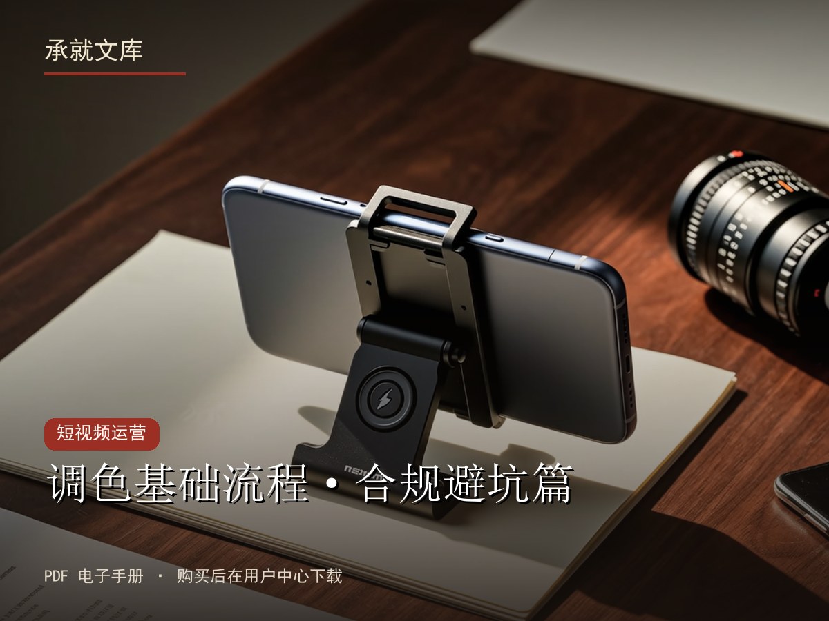 调色基础流程·合规避坑篇