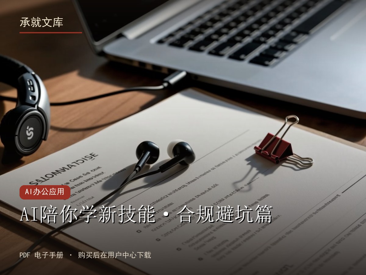 AI陪你学新技能·合规避坑篇