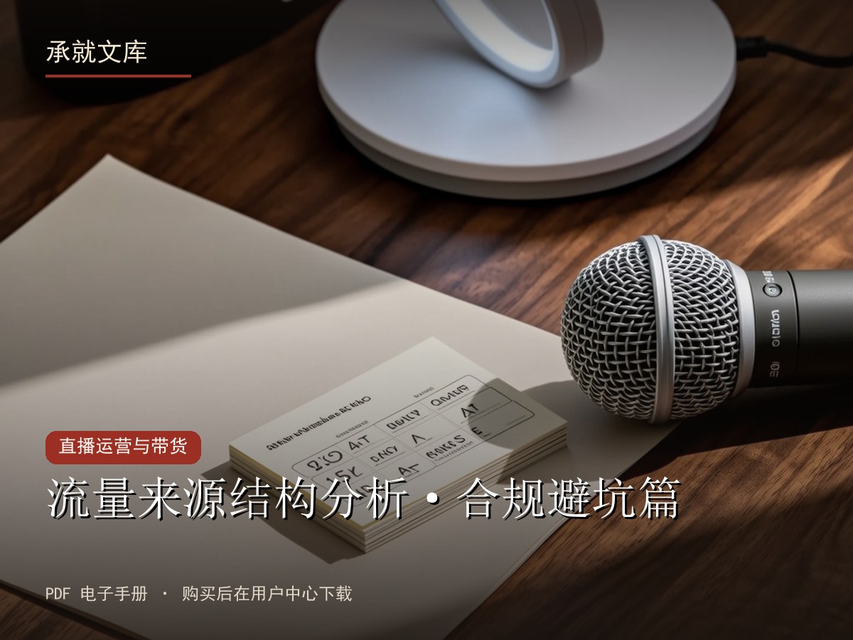 流量来源结构分析·合规避坑篇