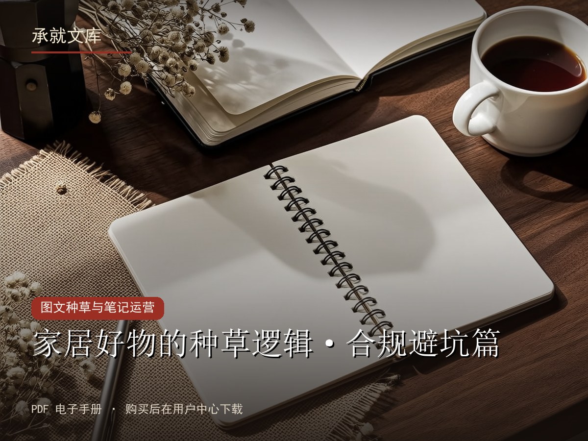 家居好物的种草逻辑·合规避坑篇