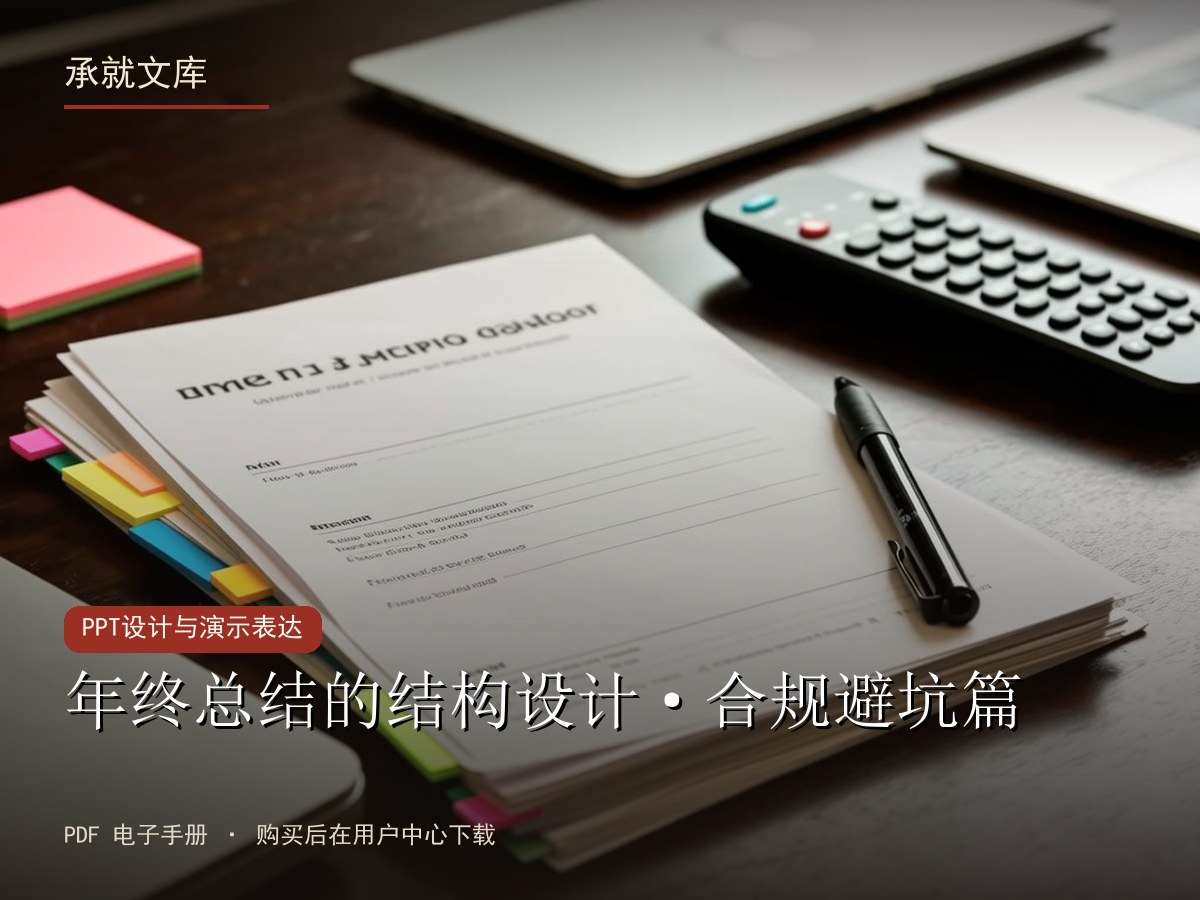 年终总结的结构设计·合规避坑篇