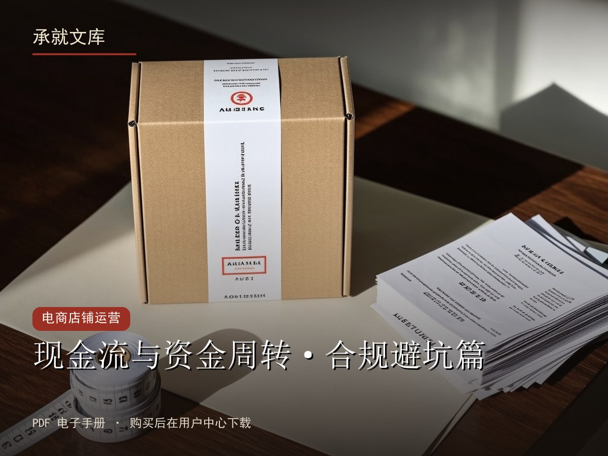 现金流与资金周转·合规避坑篇