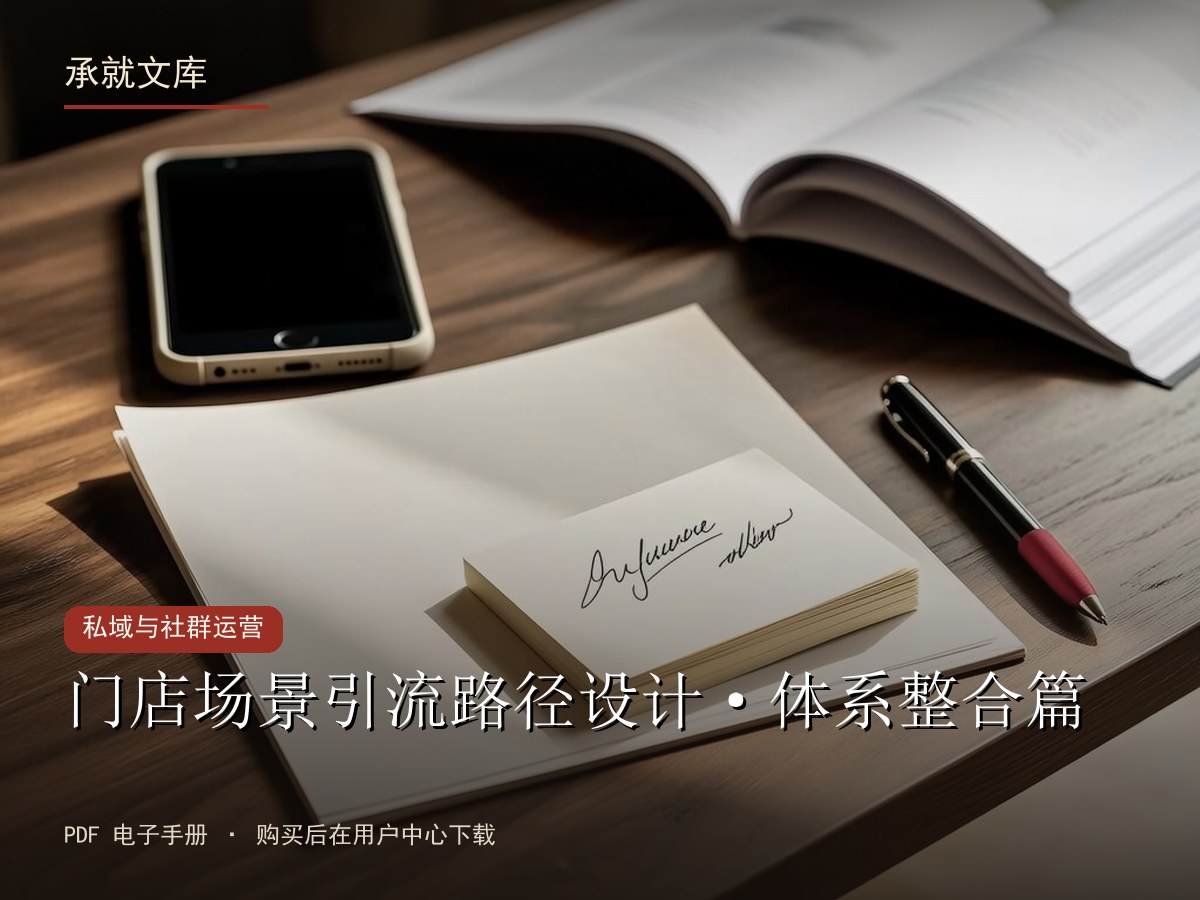 门店场景引流路径设计·体系整合篇