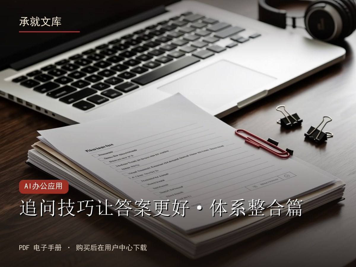 追问技巧让答案更好·体系整合篇