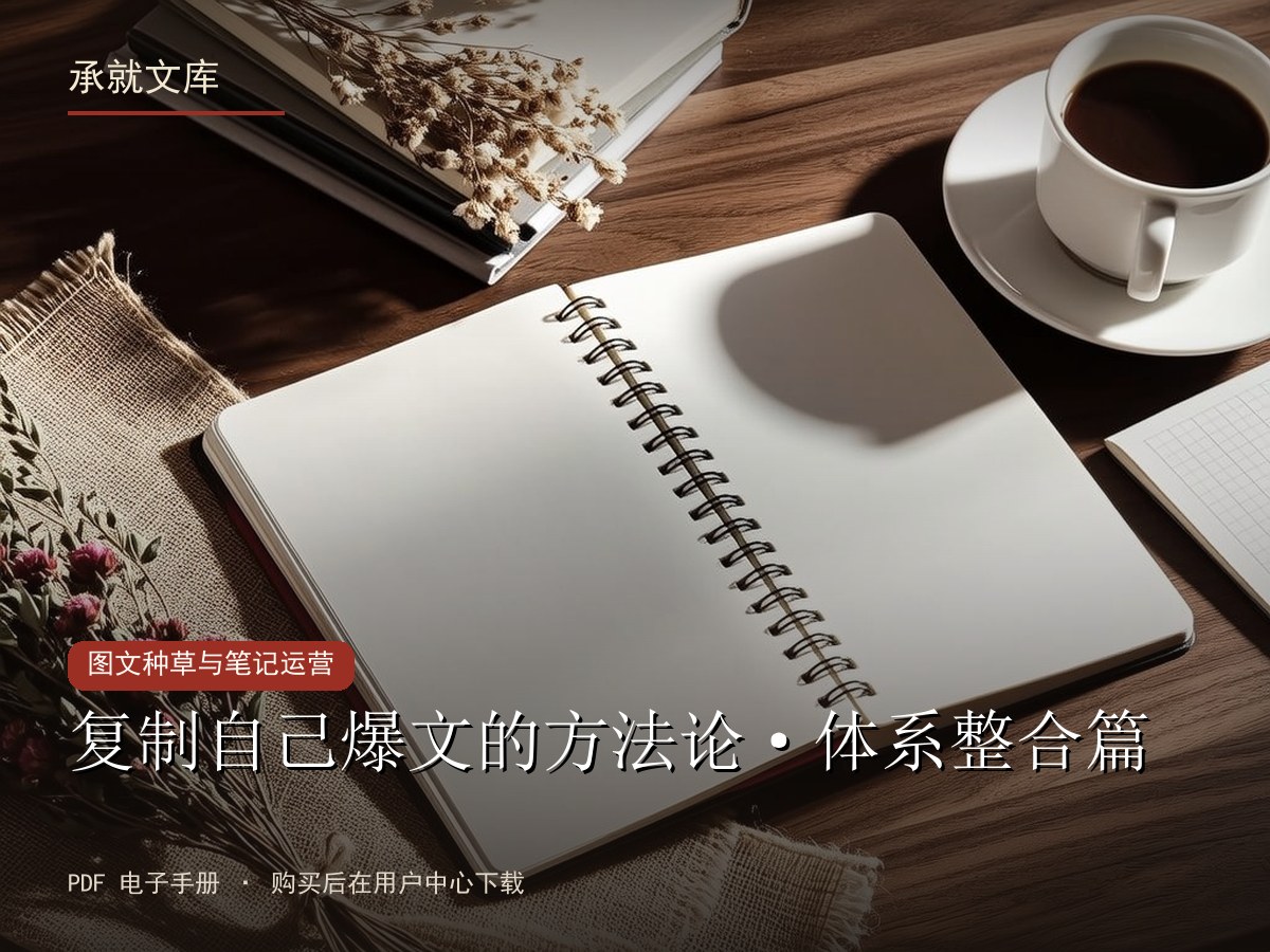 复制自己爆文的方法论·体系整合篇