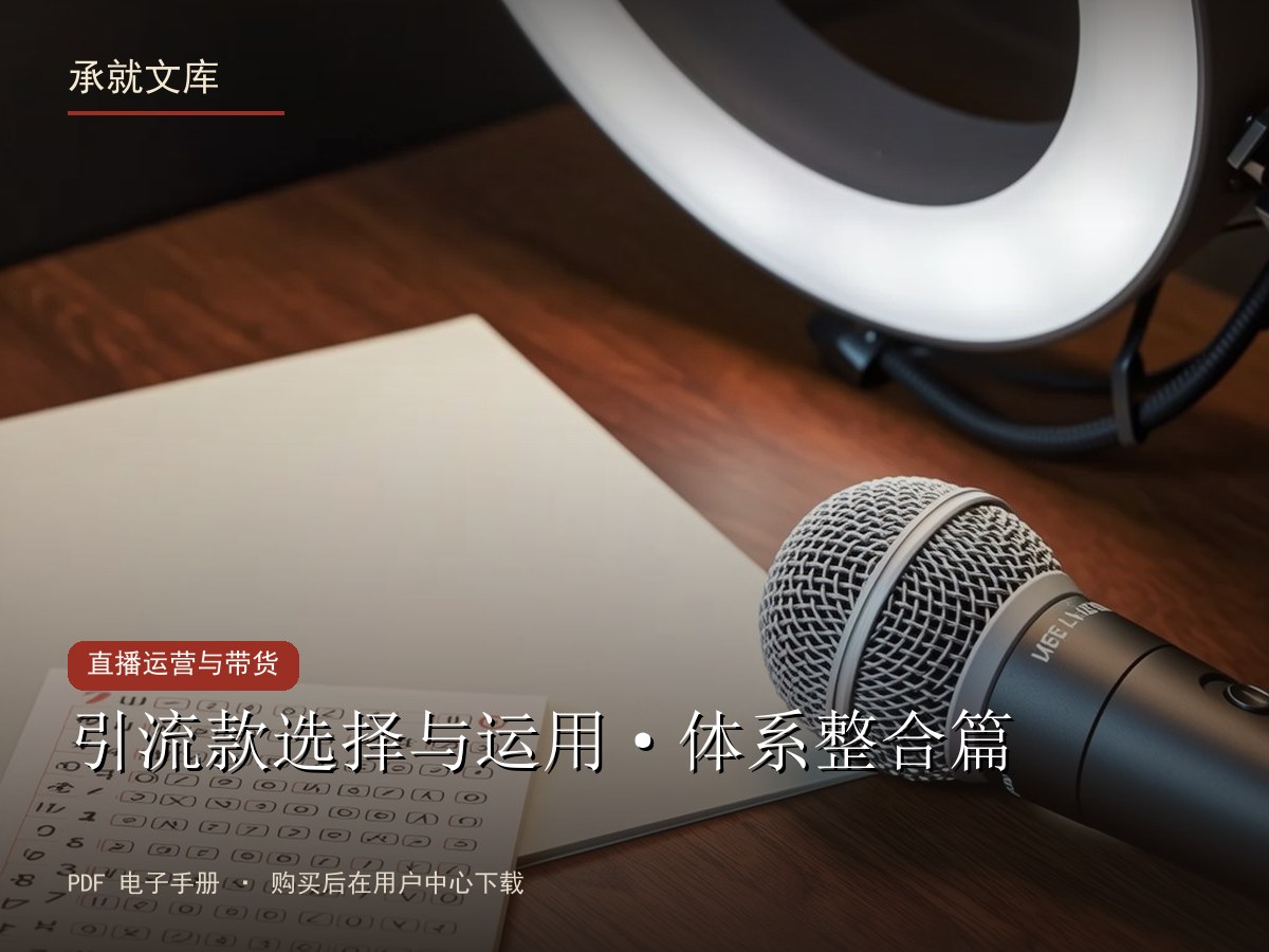 引流款选择与运用·体系整合篇