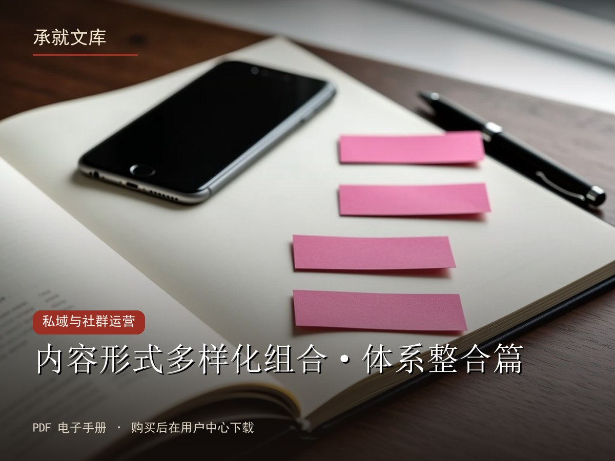 内容形式多样化组合·体系整合篇
