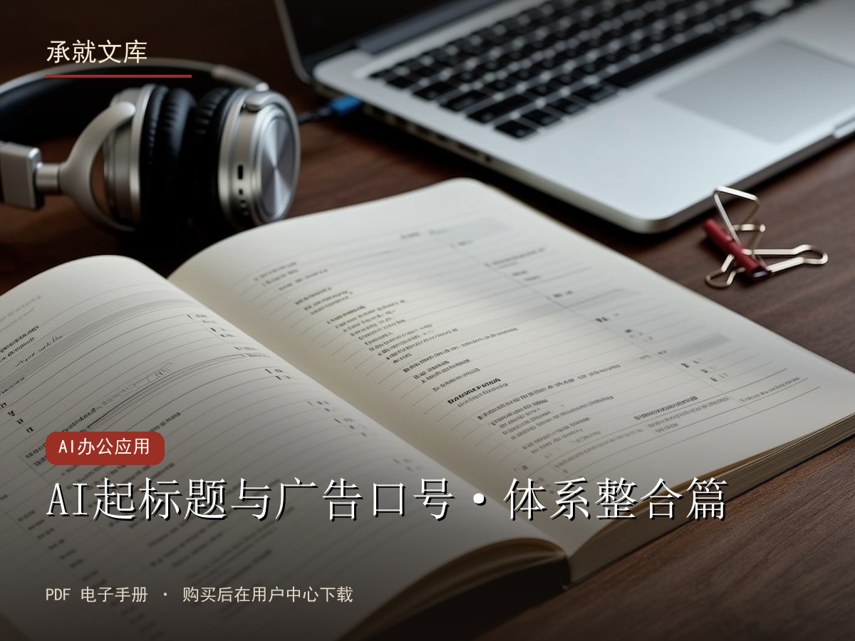 AI起标题与广告口号·体系整合篇