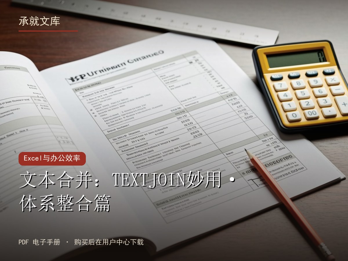 文本合并：TEXTJOIN妙用·体系整合篇