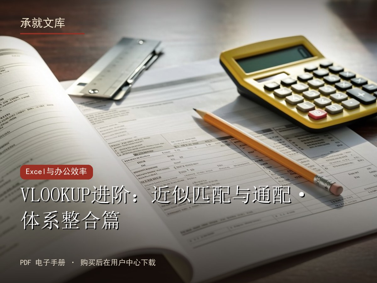 VLOOKUP进阶：近似匹配与通配·体系整合篇