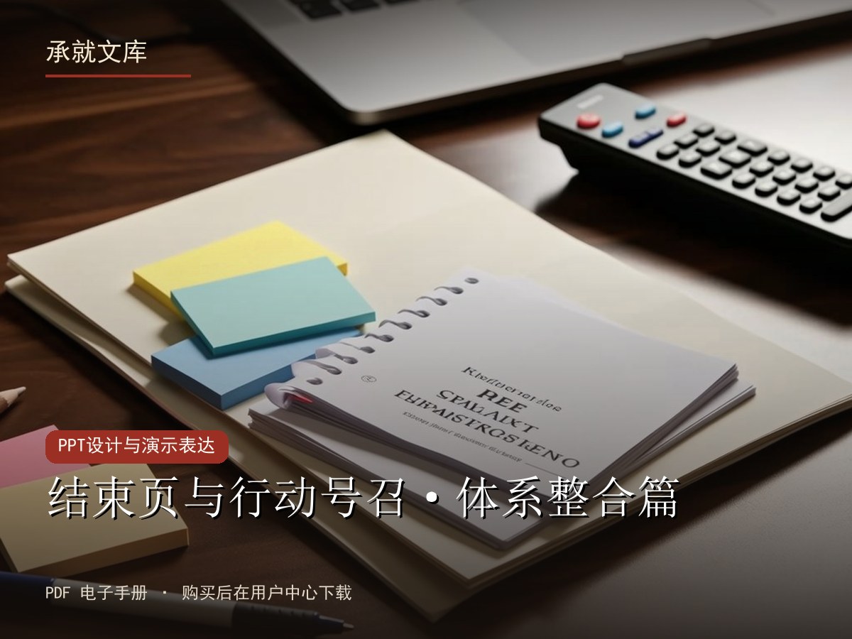 结束页与行动号召·体系整合篇