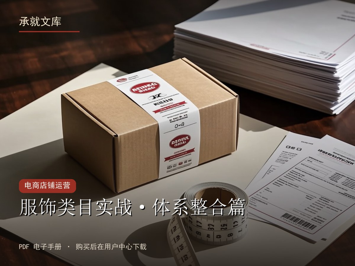 服饰类目实战·体系整合篇