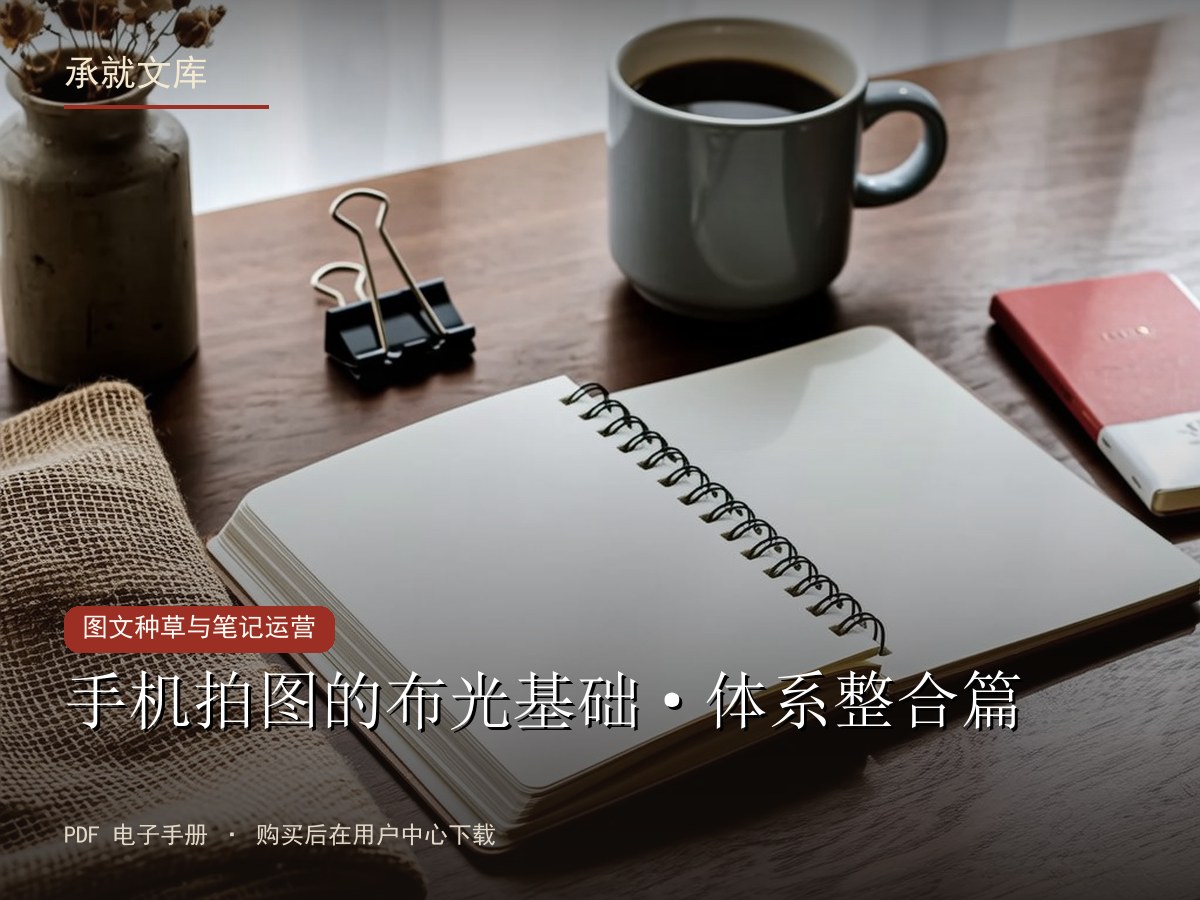 手机拍图的布光基础·体系整合篇