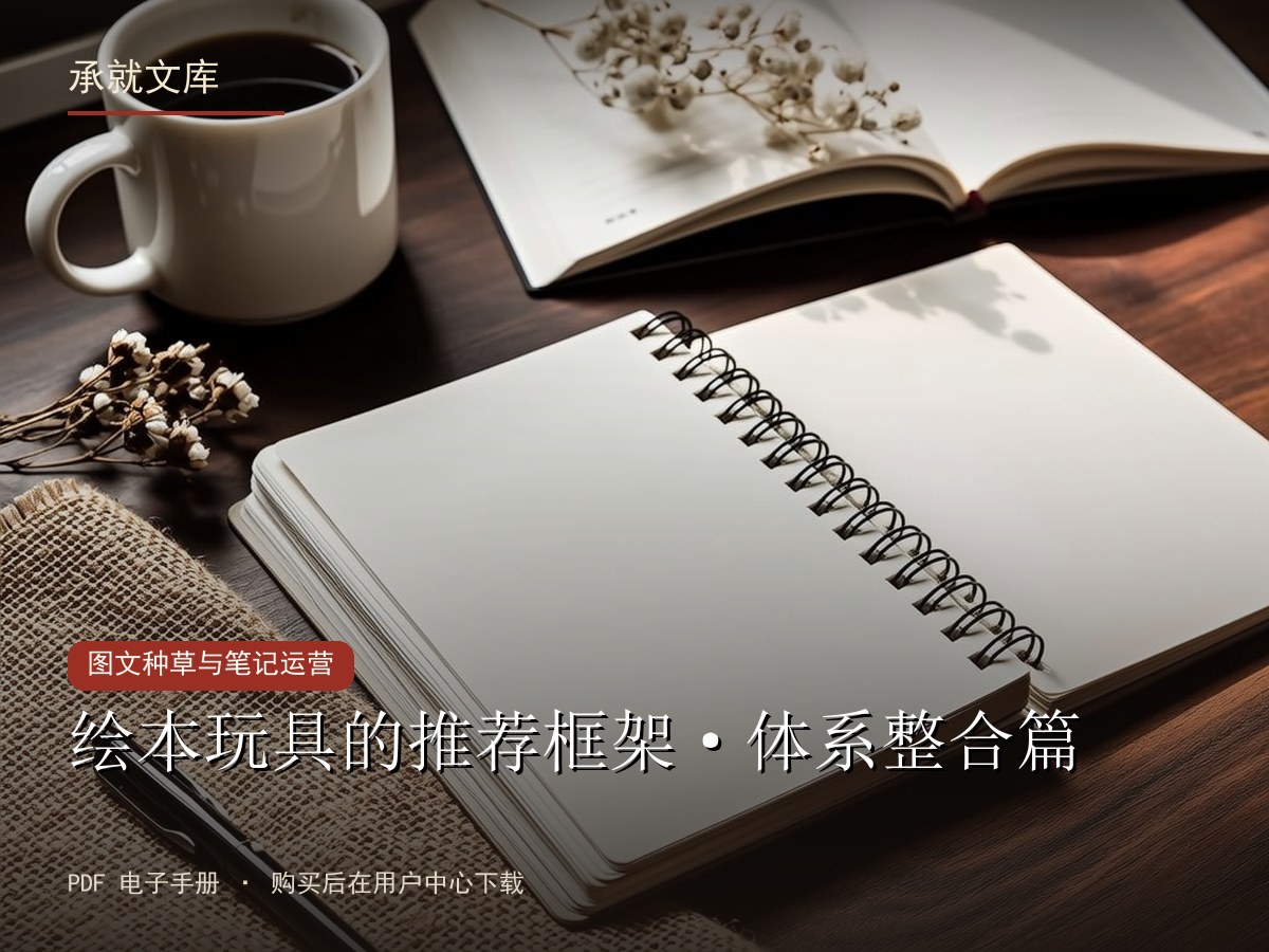 绘本玩具的推荐框架·体系整合篇