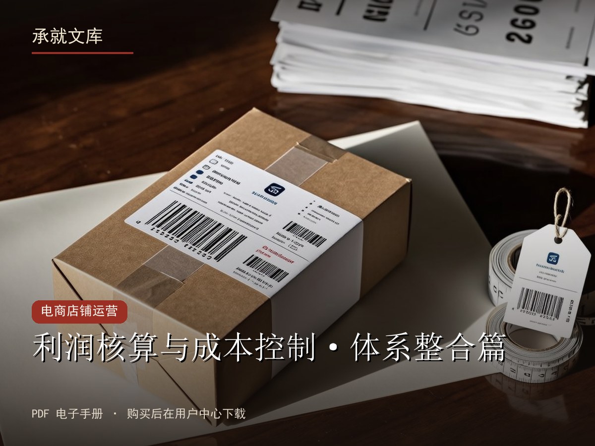 利润核算与成本控制·体系整合篇
