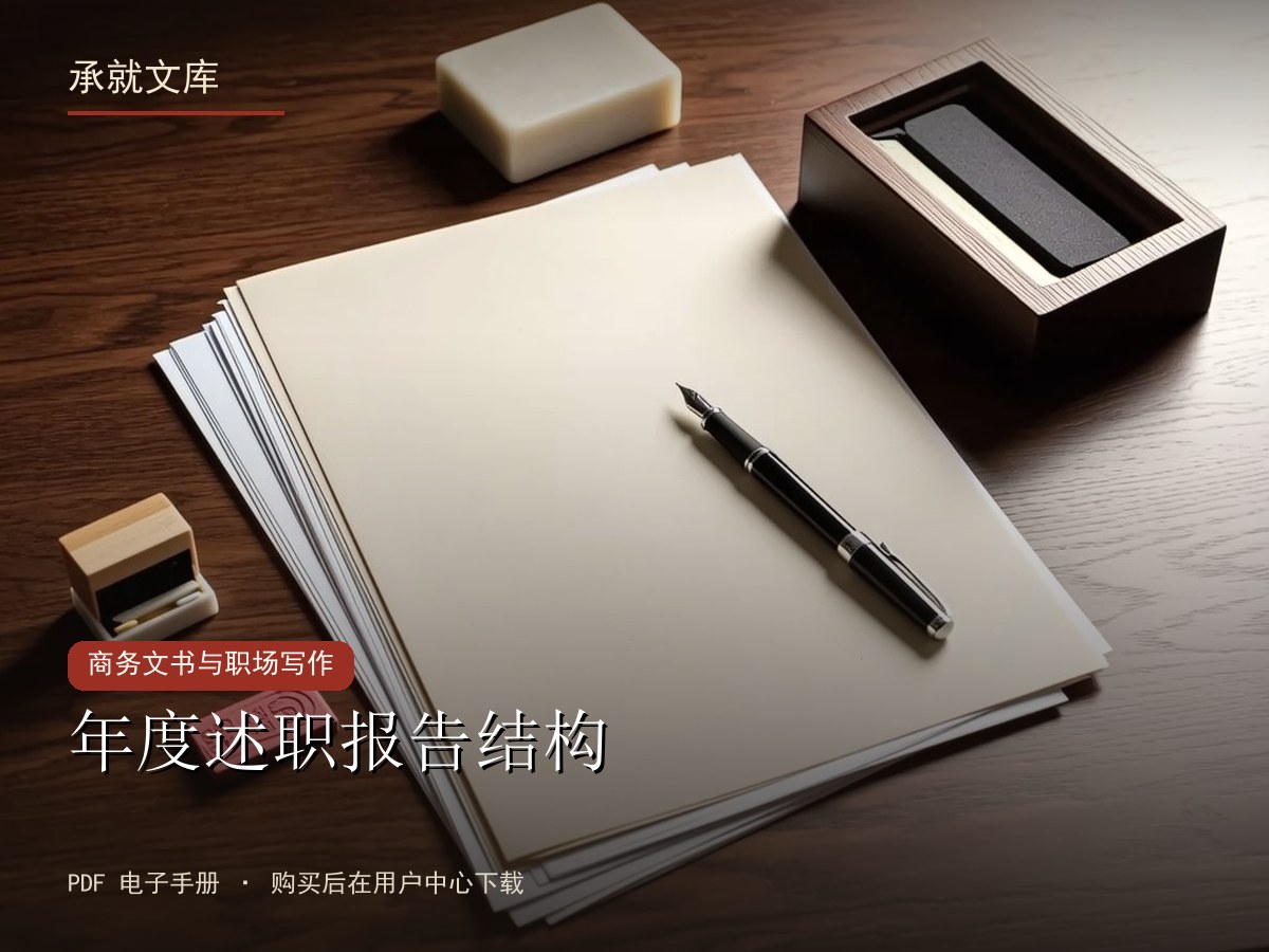 年度述职报告结构