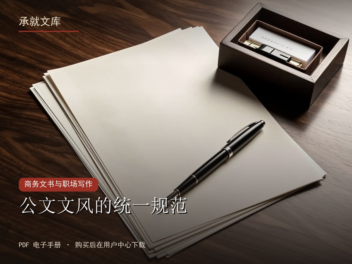 公文文风的统一规范