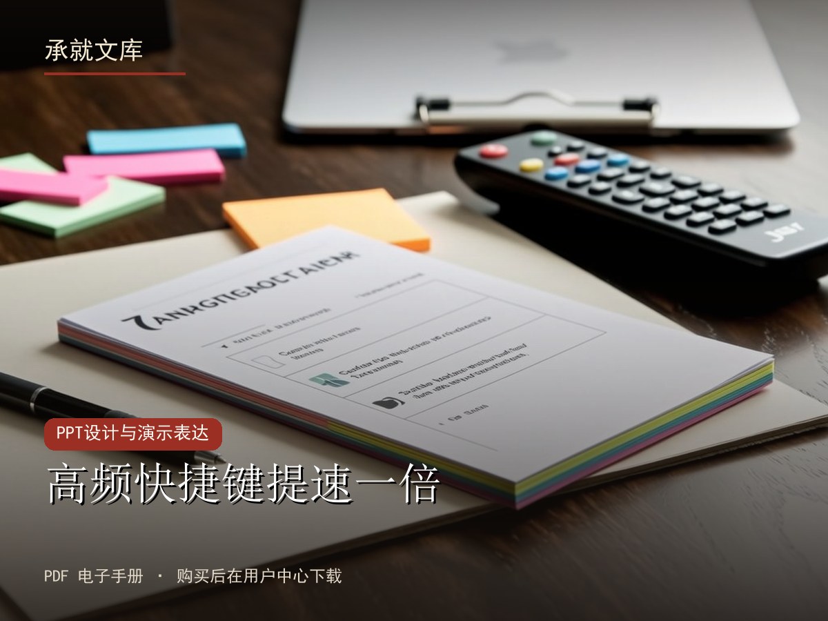 高频快捷键提速一倍