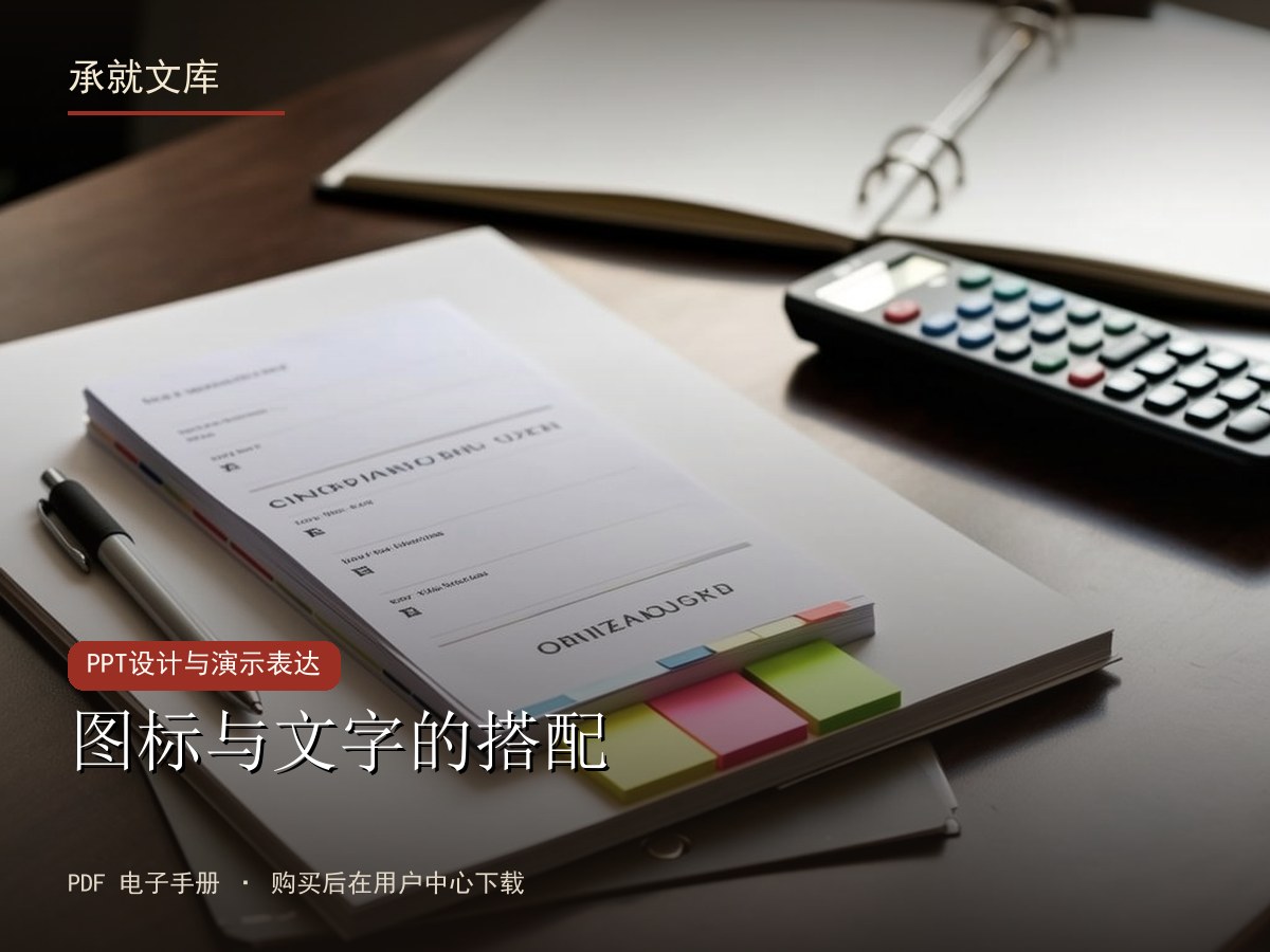 图标与文字的搭配