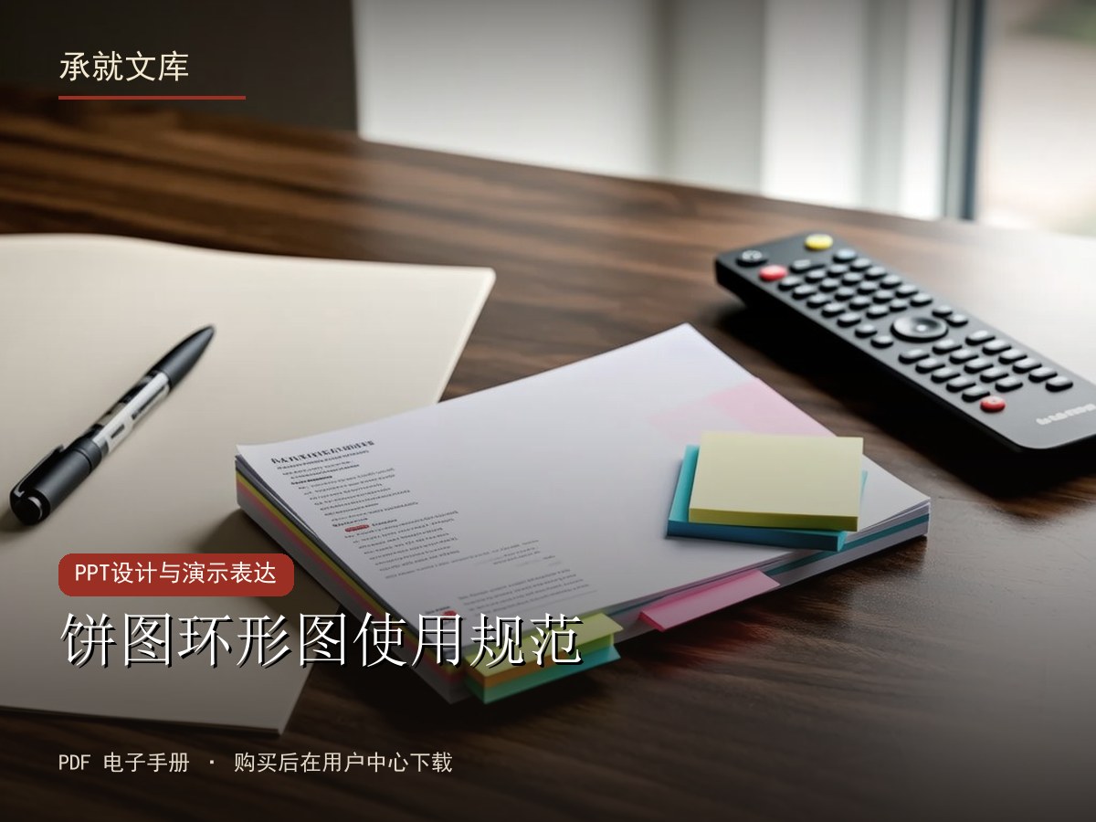 饼图环形图使用规范