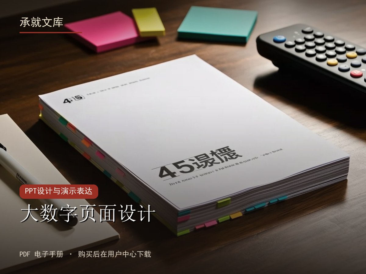 大数字页面设计