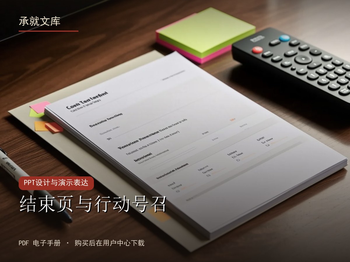结束页与行动号召
