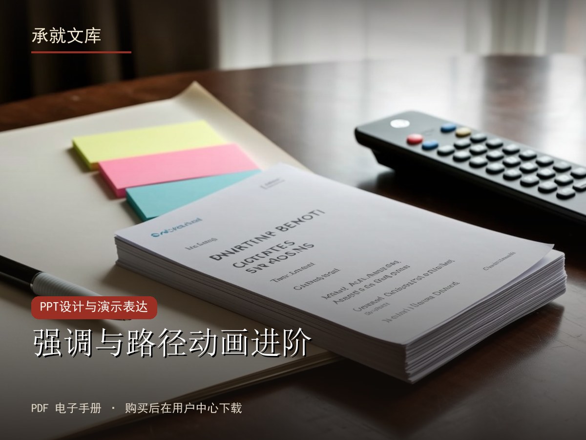 强调与路径动画进阶