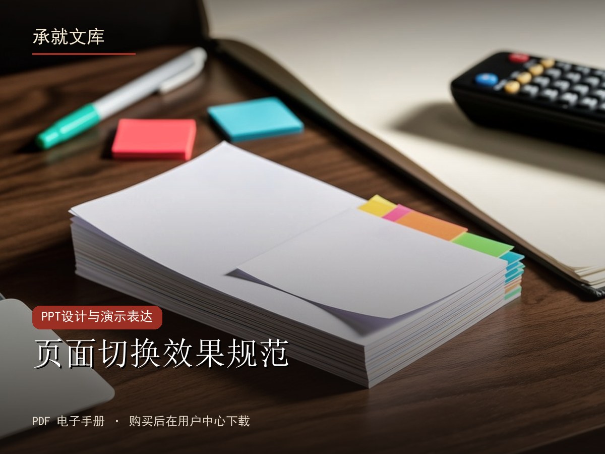 页面切换效果规范