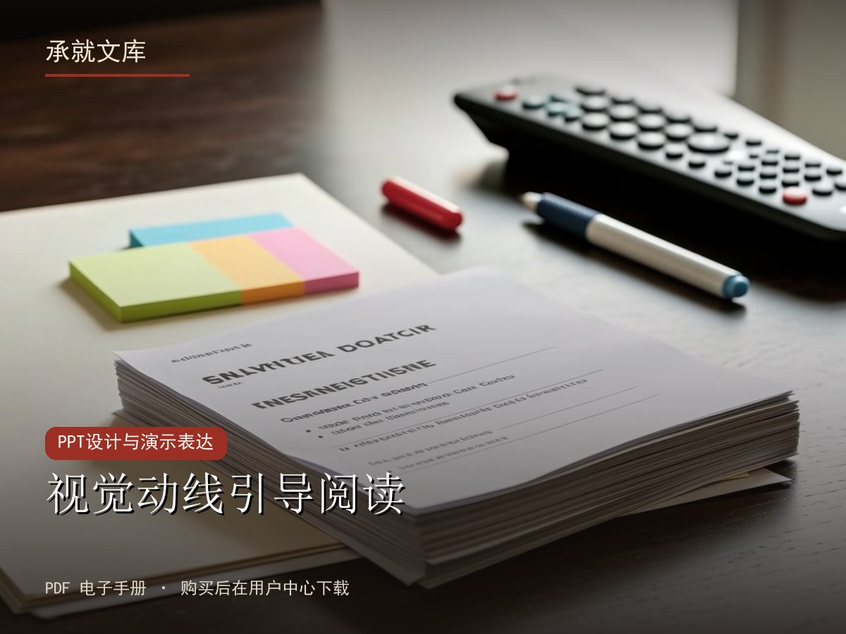 视觉动线引导阅读