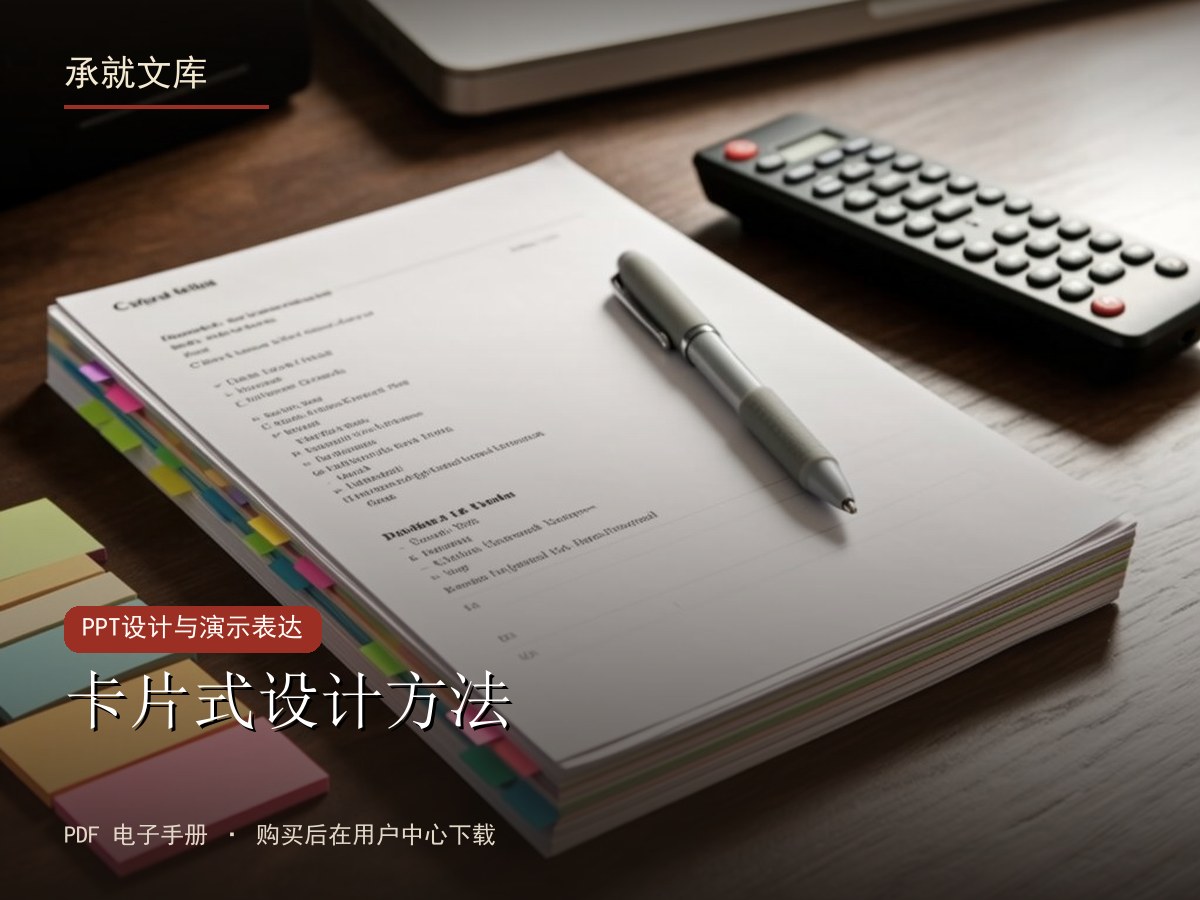 卡片式设计方法