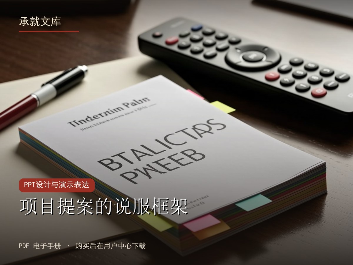 项目提案的说服框架